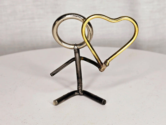 Little people, Big hearts - Brass heart