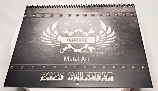 Del Angel Garage: Metal Art Calendar