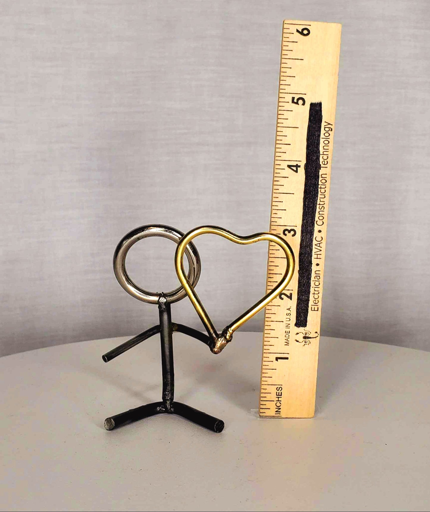 Little people, Big hearts - Brass heart