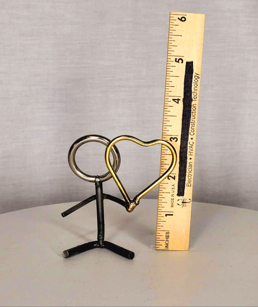 Little people, Big hearts - Brass heart