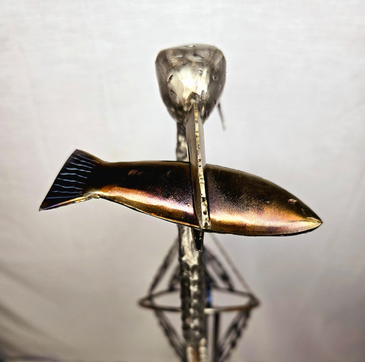 The Great Blue Heron (SOLD at The Art Lounge)