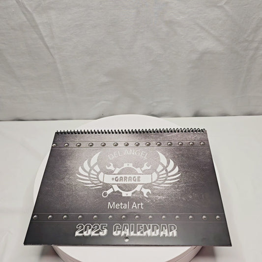 Del Angel Garage: Metal Art Calendar
